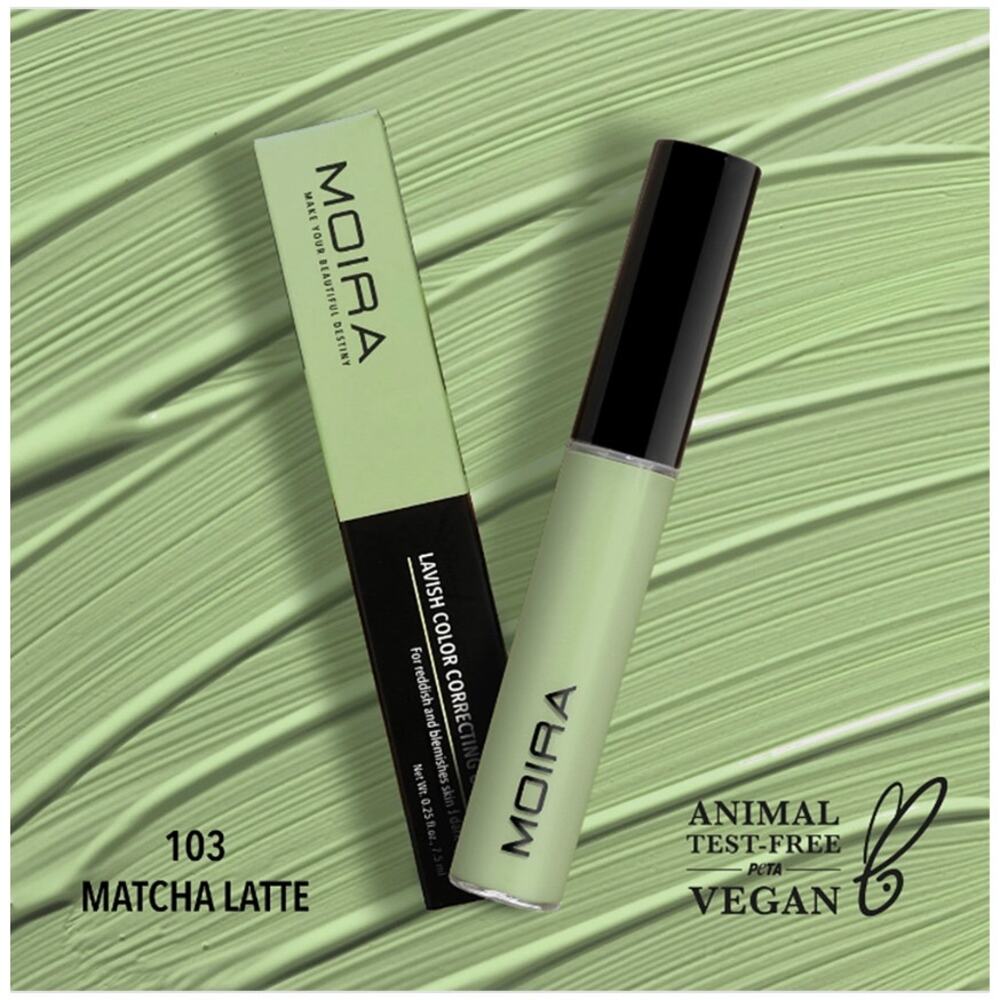 K-Care: Moira Lavish Color Correcting Concealer*Matcha Latte*Korean Makeup*